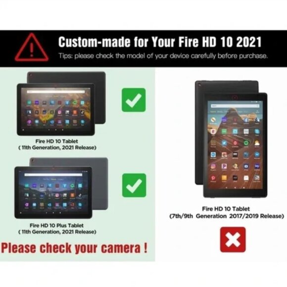 New in Box:  FIRE HD 10 Plus Tablet Case and Keyboard Bundle - Picture 13 of 13